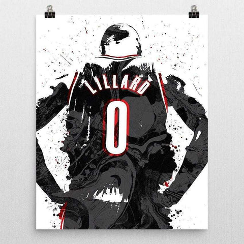 Sick NBA Damian Lillard Cool Poster (Basketball)