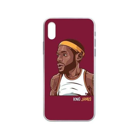 LeBron James iPhone Cases: "Cartoon"